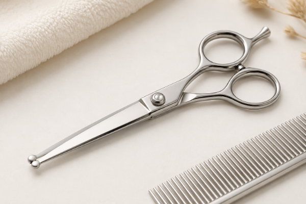 Ball-Tip Dog & Cat Scissors Profile
