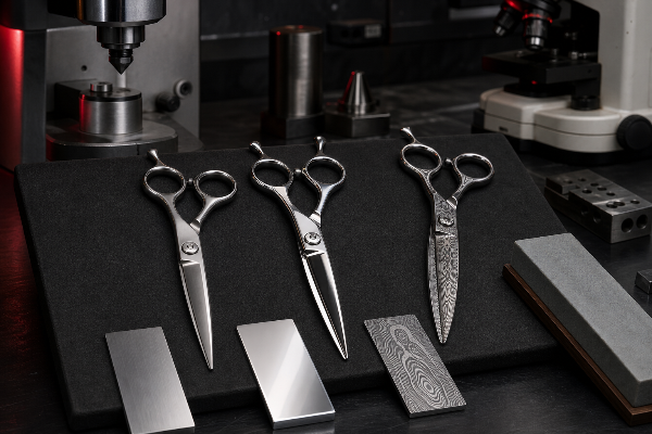 Damascus pattern welded steel structure