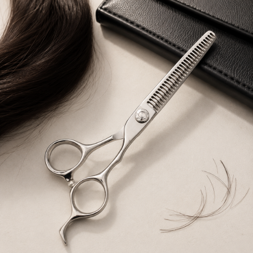 Edge quality factor in thinning shears