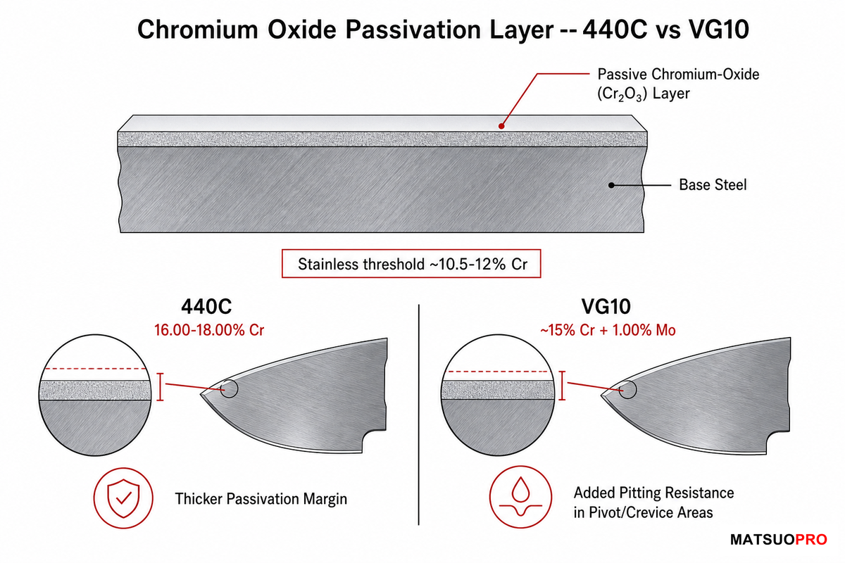 Corrosion Resistance and the Chromium Oxide Layer — Mackay