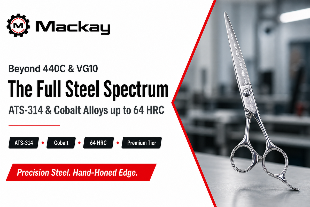 Beyond 440C and VG10, Where They Sit in the Full Spectrum — Mackay