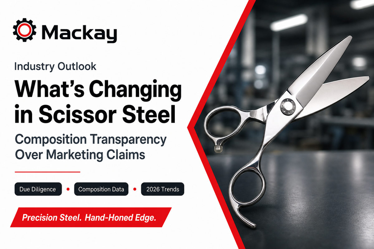 Industry Outlook, What's Changing in Scissor Steel Sourcing — Mackay