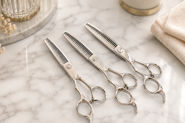 Precision CNC hand-finished edge shears on technical display