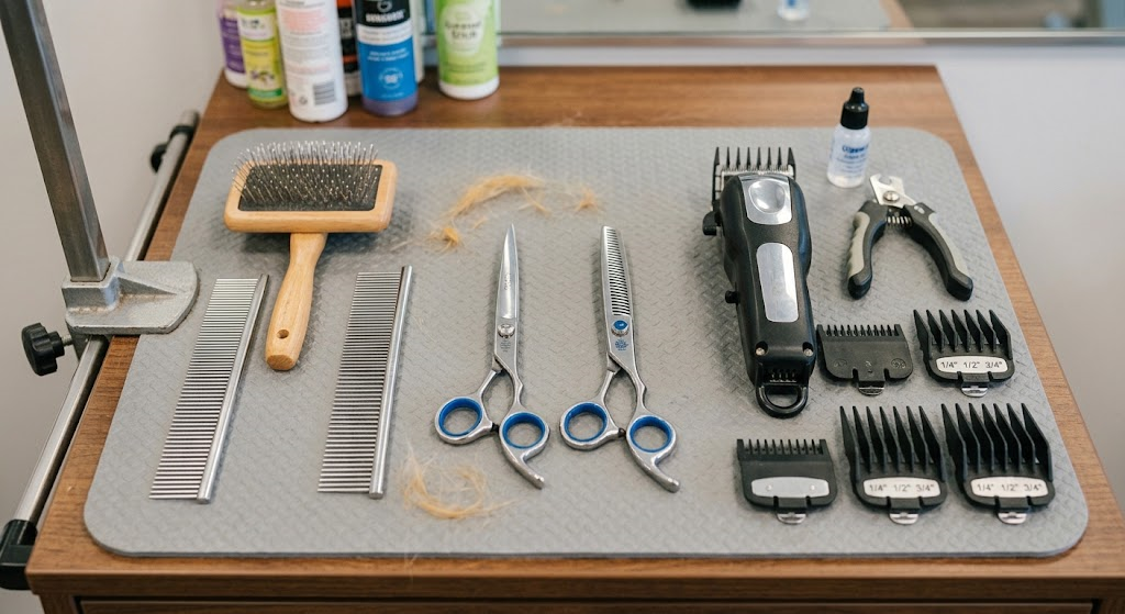 MATSUOPRO precision grooming shears built for re-sharpening and longevity