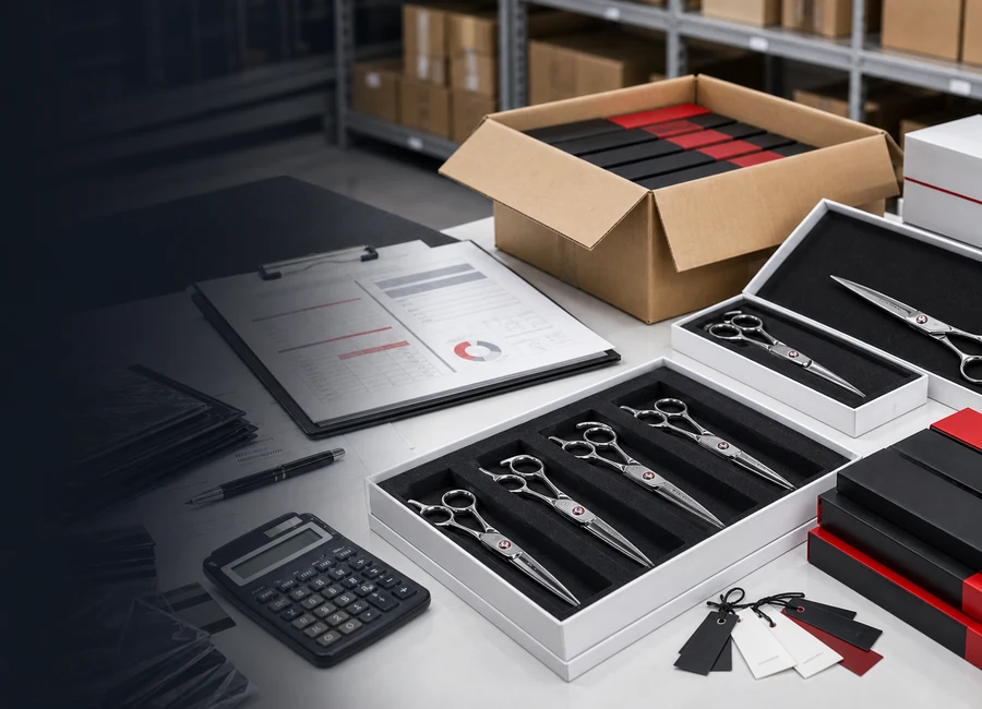 Factory direct wholesale scissors packaging and supply chain cost planning