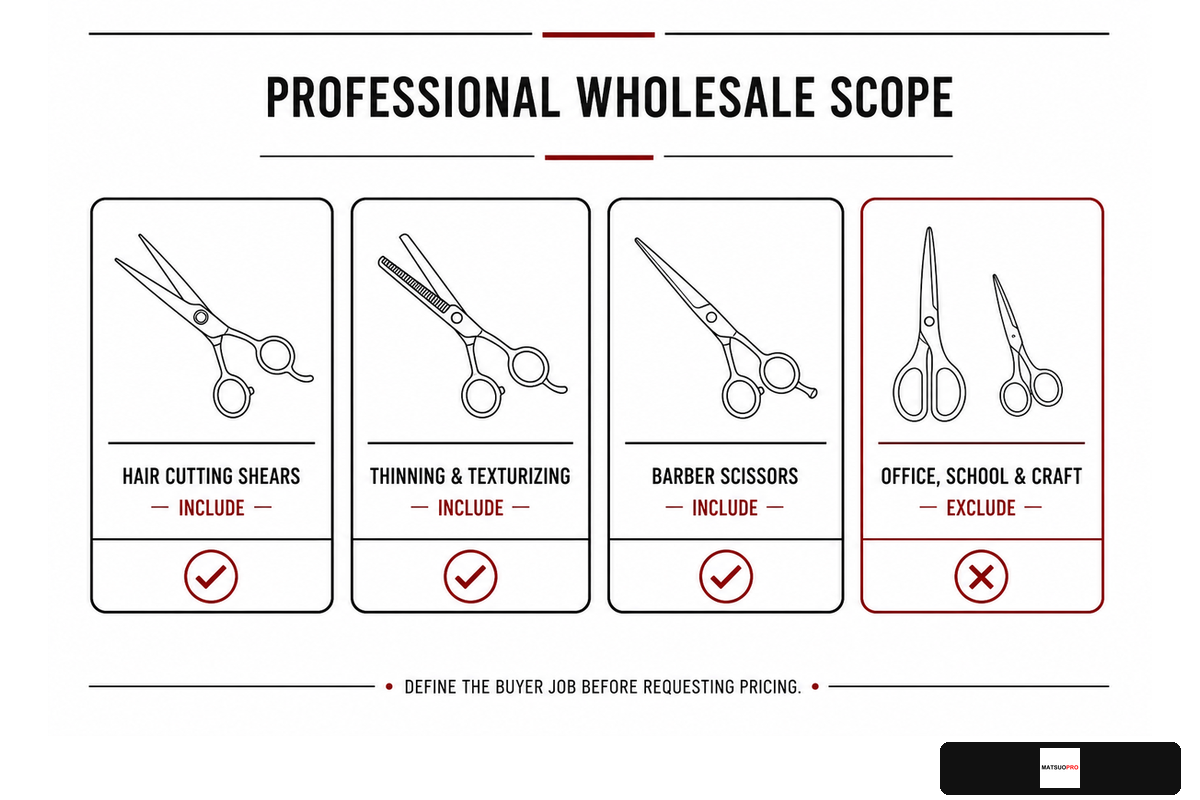What Does Hair Scissors Wholesale Mean for a Professional Buyer? — MATSUOPRO