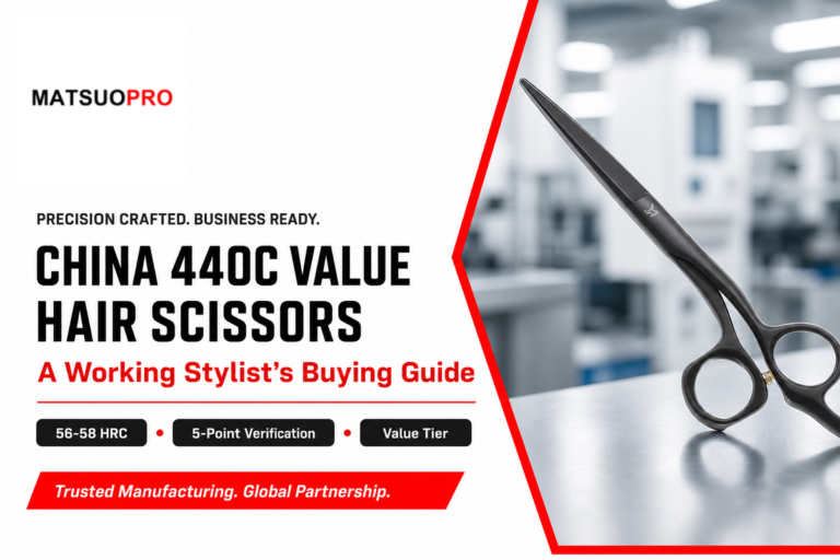China 440C Value Hair Scissors: 5-Point Quality Check