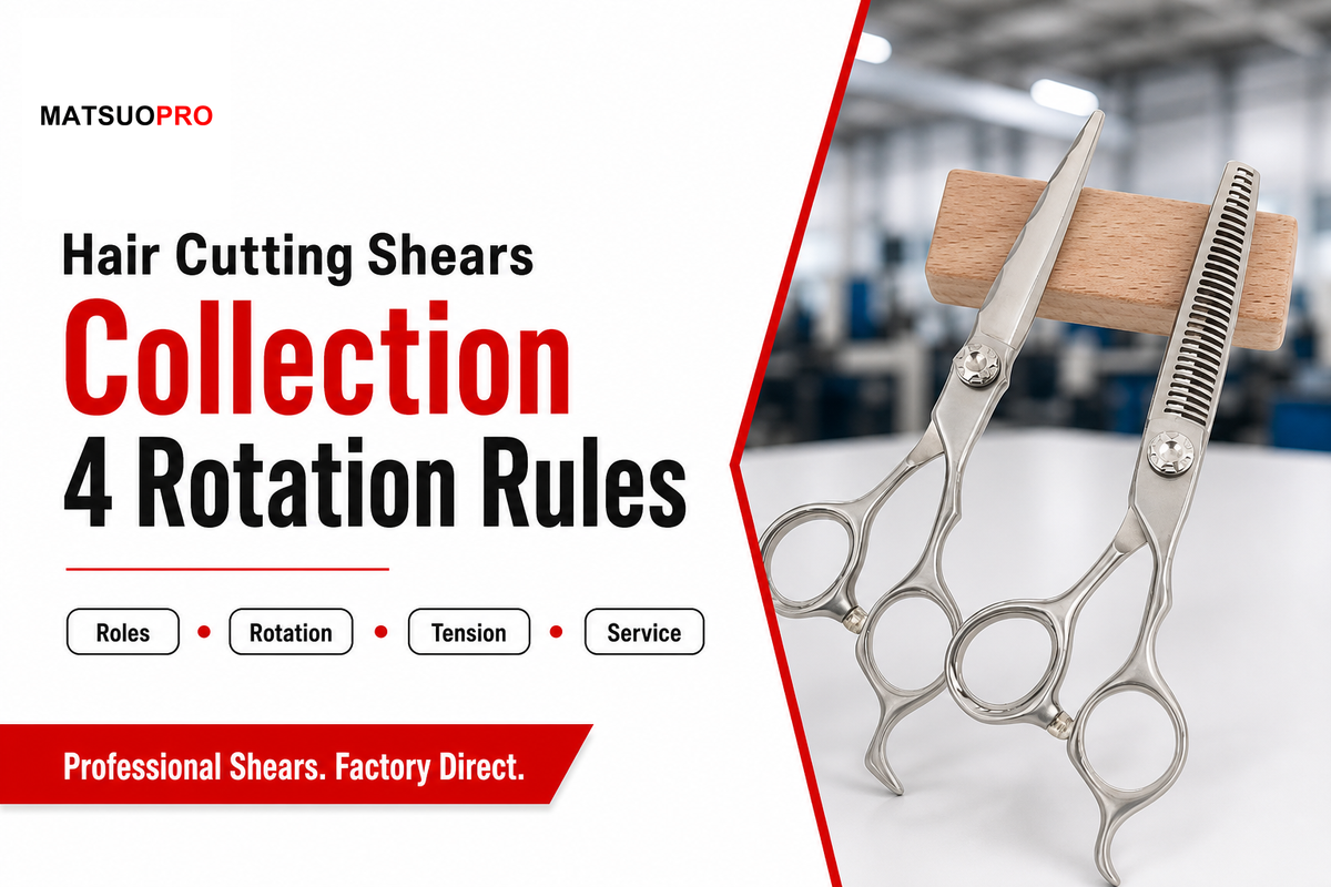Hair Cutting Shears Collection: 4 Rotation Rules for 2026
