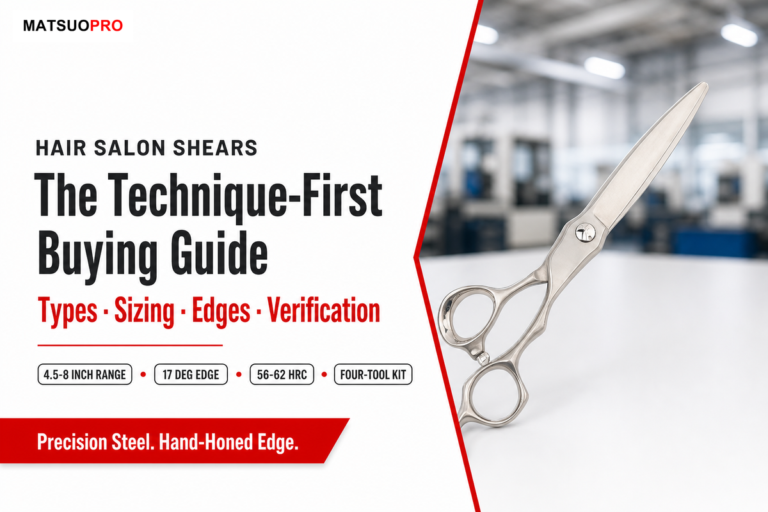 Hair Salon Shears: The Technique-First Buying Guide (2026)