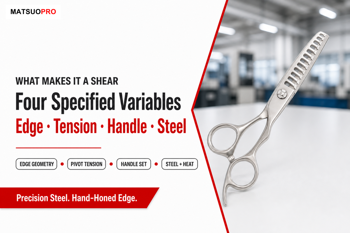 What Professional Hair Shears Have That Scissors Don't β MATSUOPRO