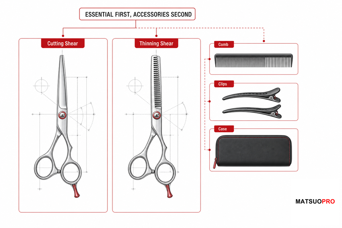 Quick Answer: What Should Be in a Professional Hair Shears Kit? - MATSUOPRO
