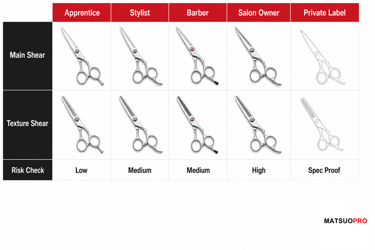 Buying by Role: Apprentice, Stylist, Barber, Salon Owner, or Private-Label Brand - MATSUOPRO