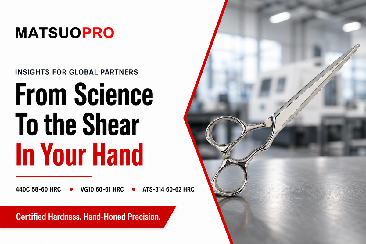 Applying This to Professional Hair-Cutting Shears — Mackay