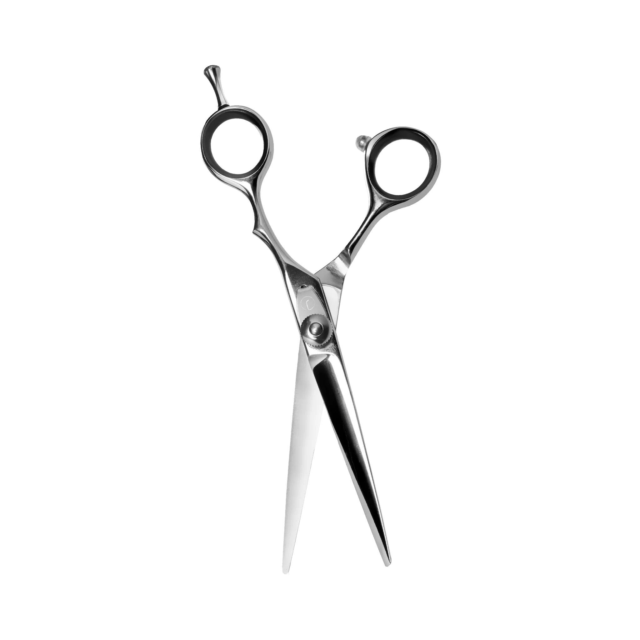 Finished MATSUOPRO Japanese Convex Edge barber scissors close up