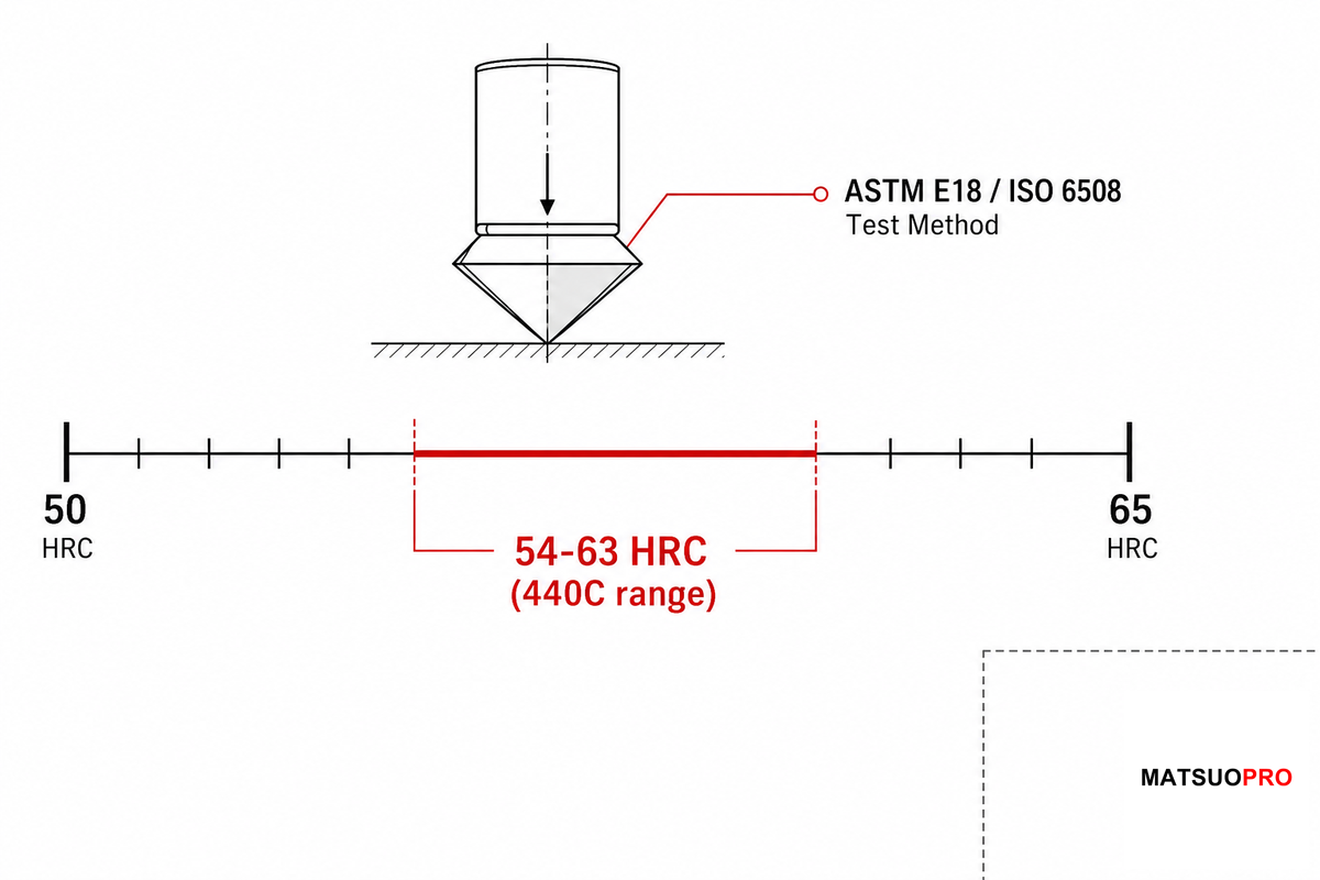 HRC and Hardness, the Short Version β MATSUOPRO