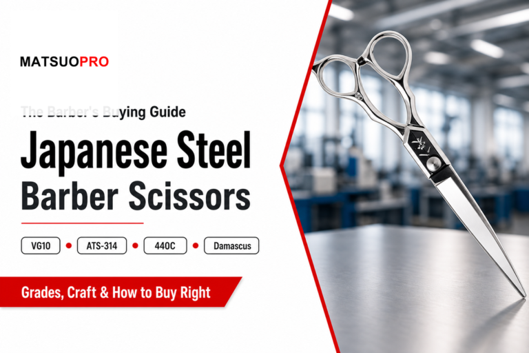 Japanese Steel Barber Scissors: A Barber's Buying Guide