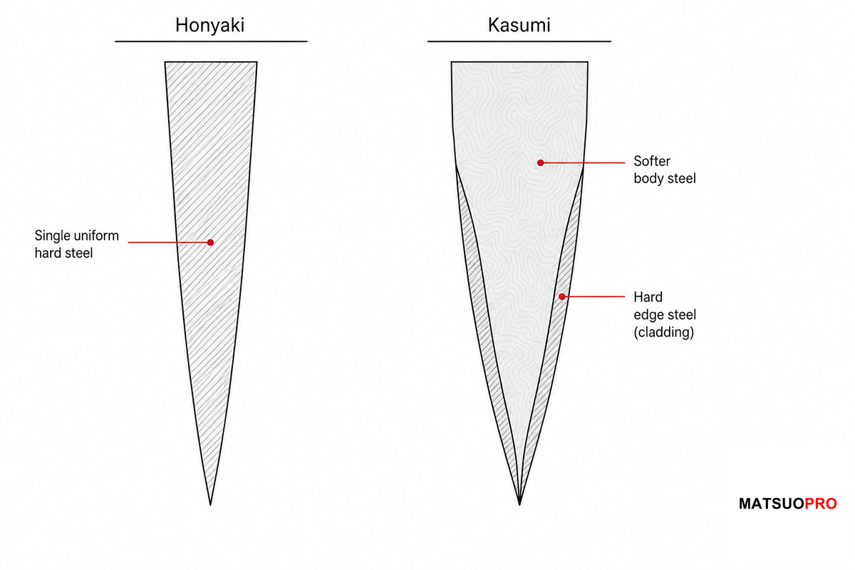 The Forging Story: Honyaki vs. Kasumi — Mackay Hair Scissors