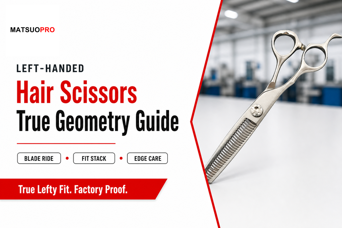 Left-Handed Hair Scissors & Shears Guide for Barbers 2026