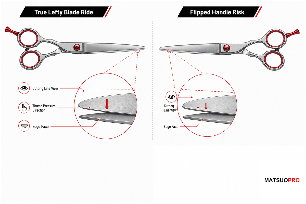 What Makes Hair Scissors Truly Left-Handed? - Mackay Hair Scissors