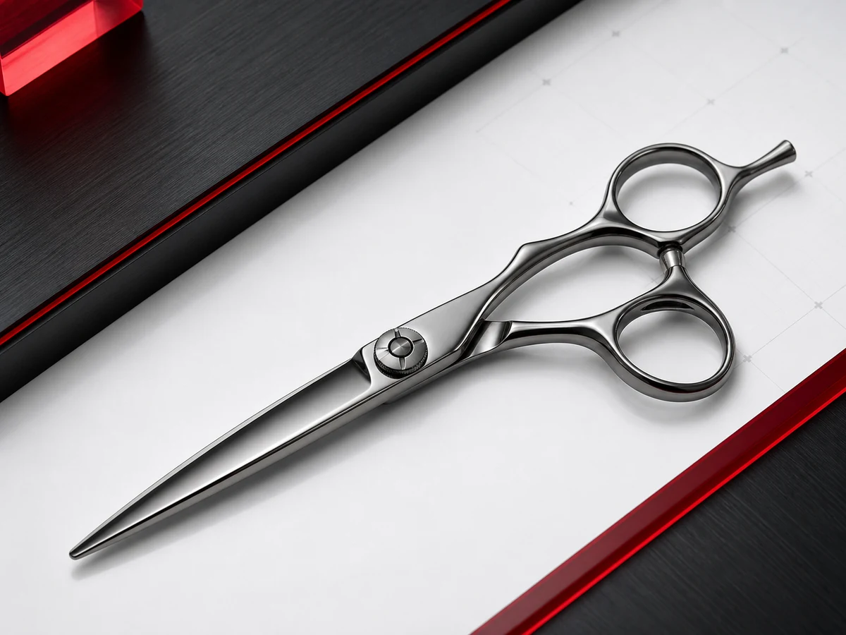 Cobalt alloy professional hairdressing scissors up to 64 HRC for maximum edge life