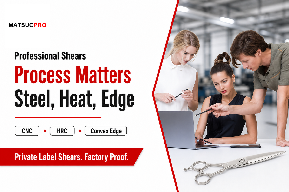 What Changes in the Manufacturing Process When the Product Is a Professional Shear - MATSUOPRO