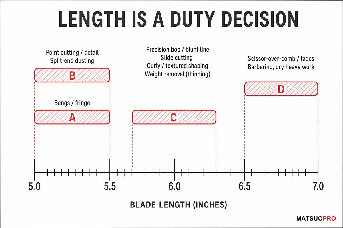 Matching Blade Length and Duty to How You Actually Cut β MATSUOPRO