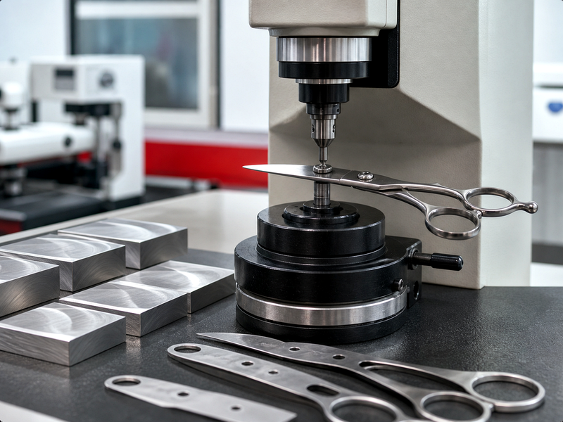 Vacuum hardening and cryogenic tempering of Mackay shears
