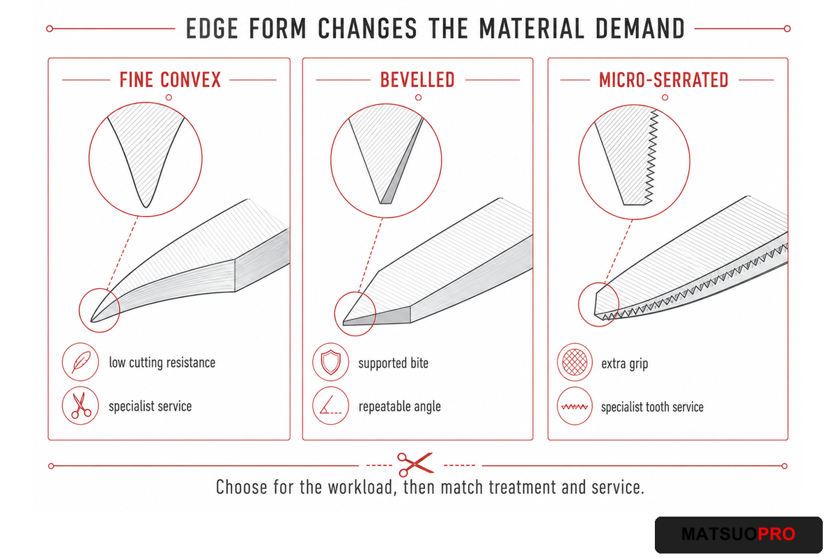 5. Edge Geometry Decides What the Material Must Survive — MATSUOPRO