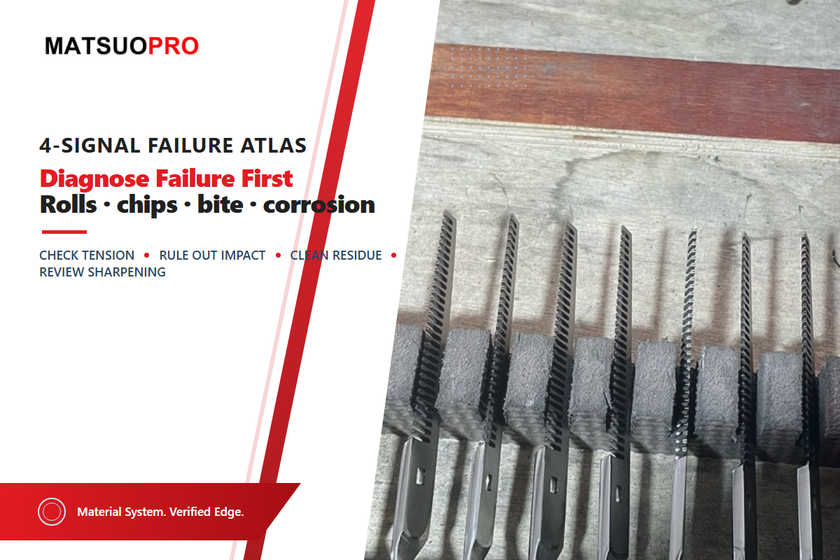 7. Use the 4-Signal Steel Failure Atlas Before Blaming the Grade — MATSUOPRO