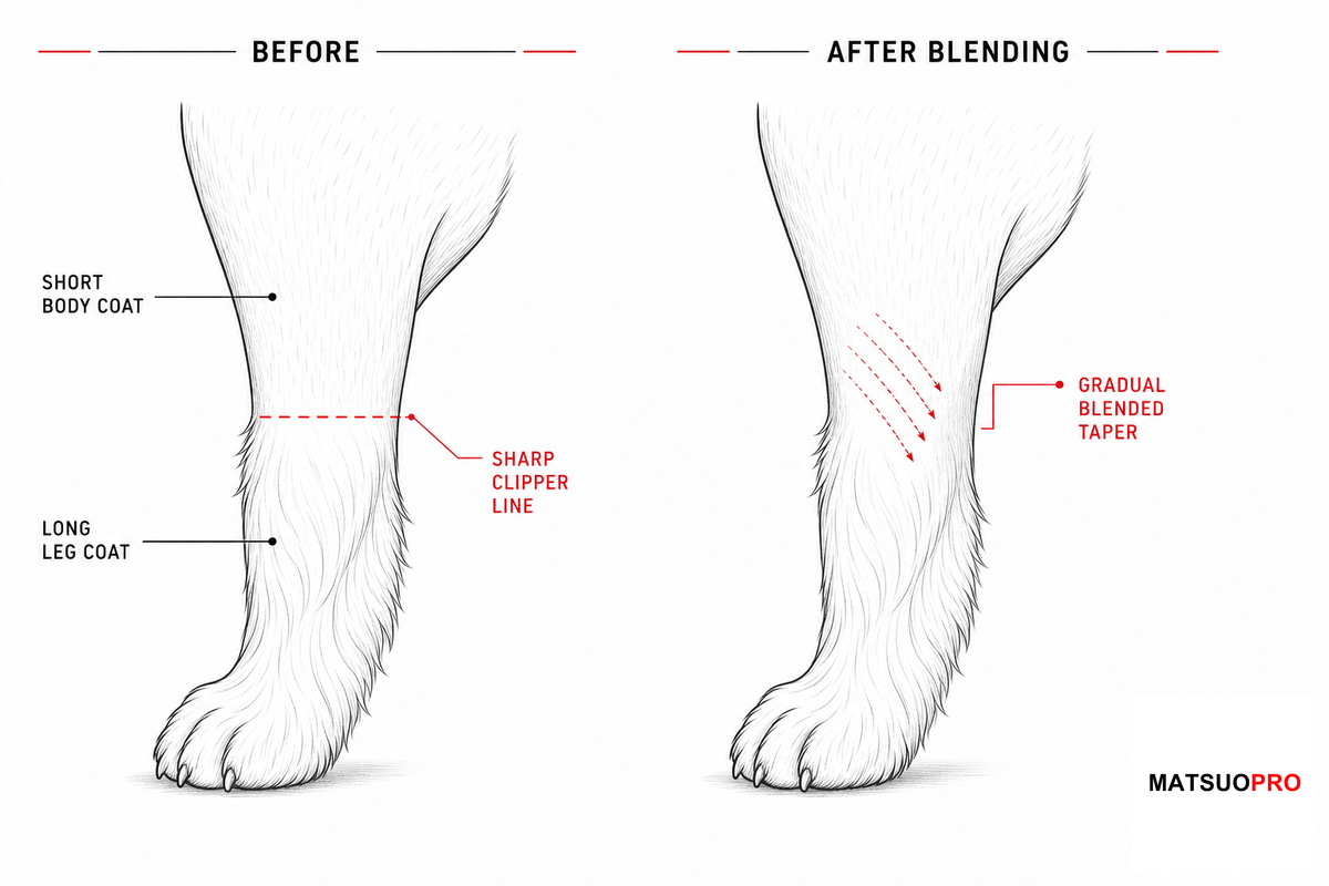 Blending Clipper Lines and Finishing Transitions — MATSUOPRO