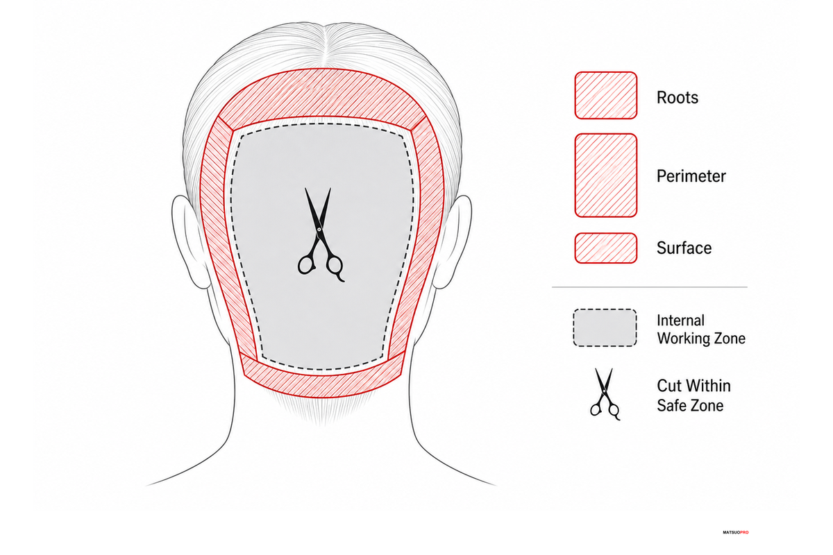 How to Use Thinning Shears on Thick Hair: A Conservative First Pass — MATSUOPRO