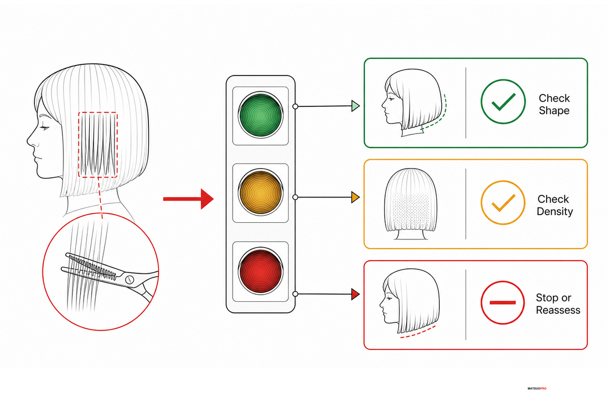Apply the One-Pass Stoplight Before a Second Cut — MATSUOPRO