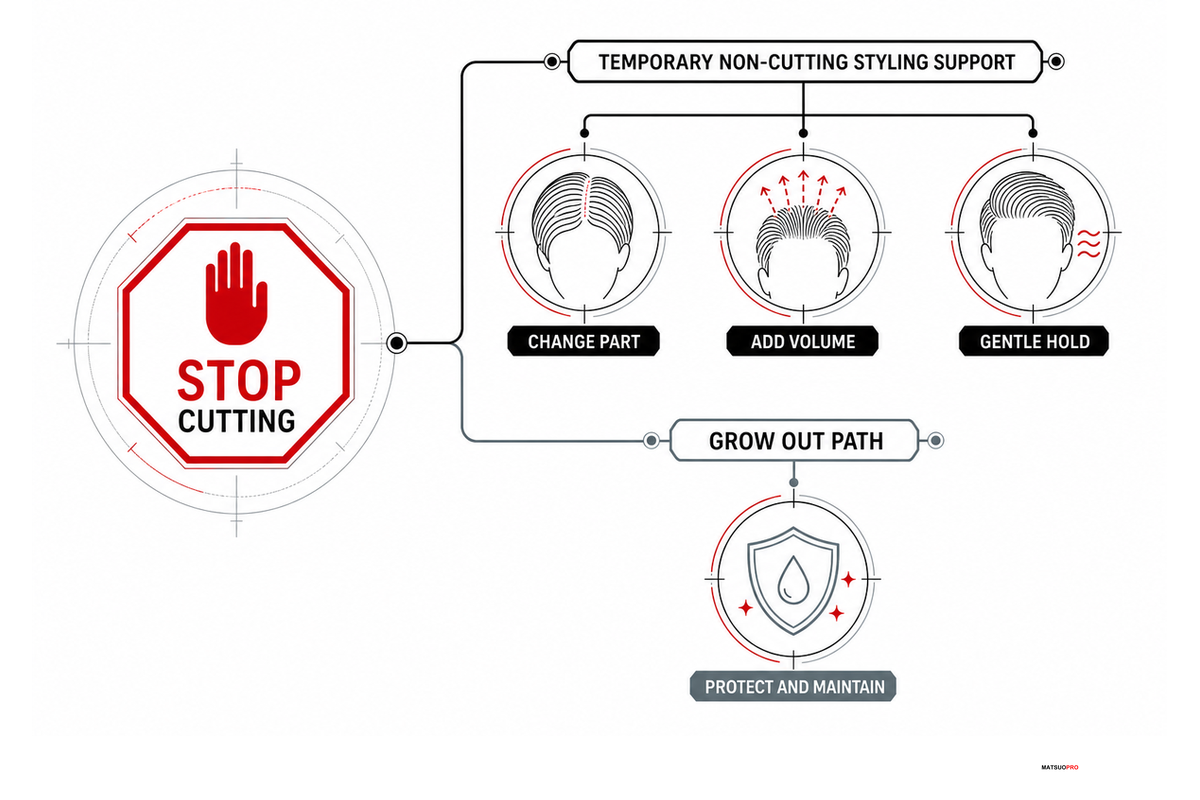 If Hair Is Over-Thinned: What Can Be Fixed and What Must Grow Out — MATSUOPRO