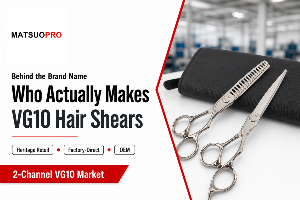 Who Actually Makes VG10 Hair Shears? The Real Market Landscape — MATSUOPRO