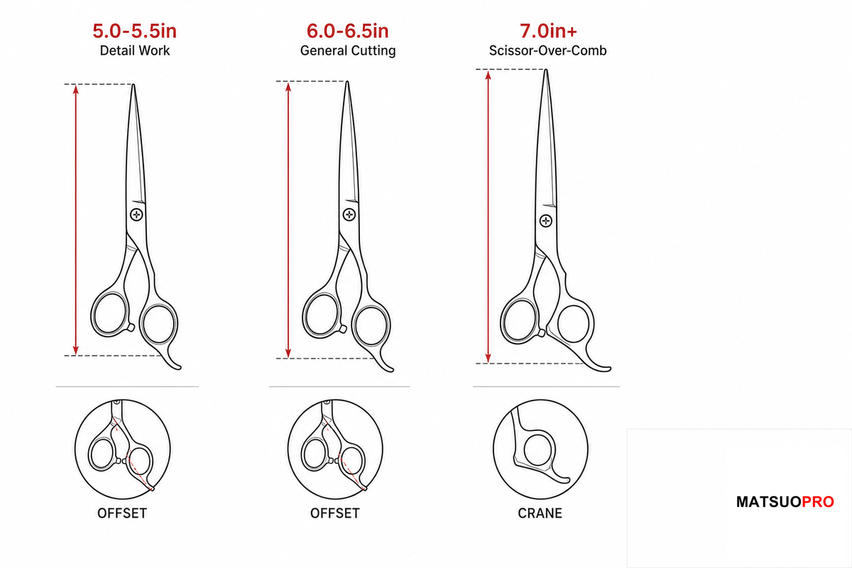 Sizing and Handle Fit for VG10 Shear Lines — MATSUOPRO