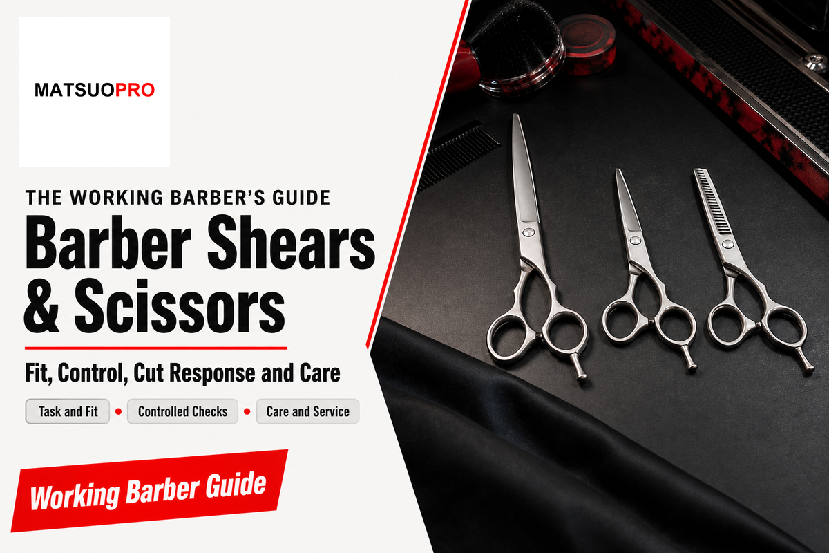 Barber Shears & Scissors: 7-Point Fit & Care Guide