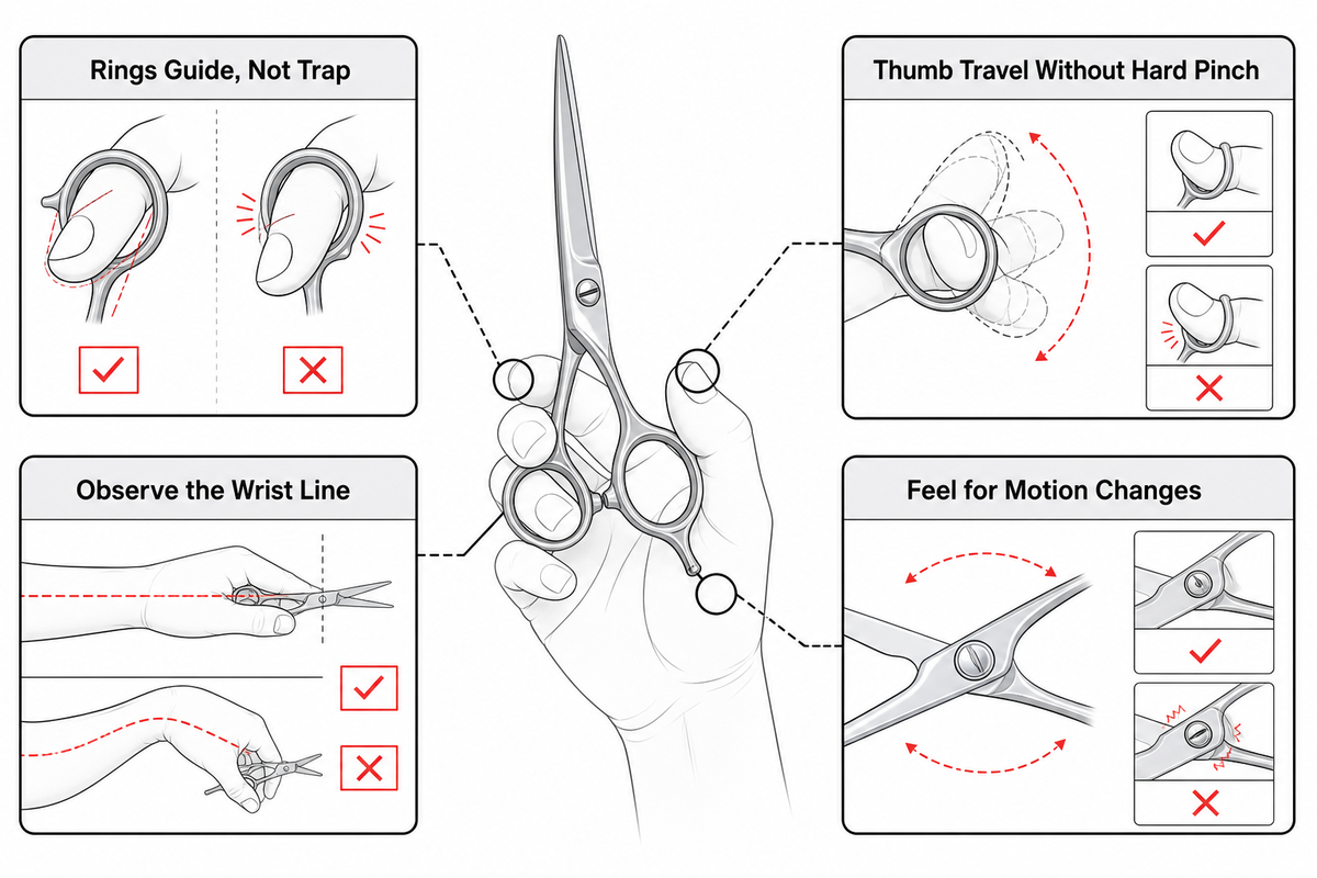 2. Check Fit, Thumb Travel, and Control Before Cutting — Mackay