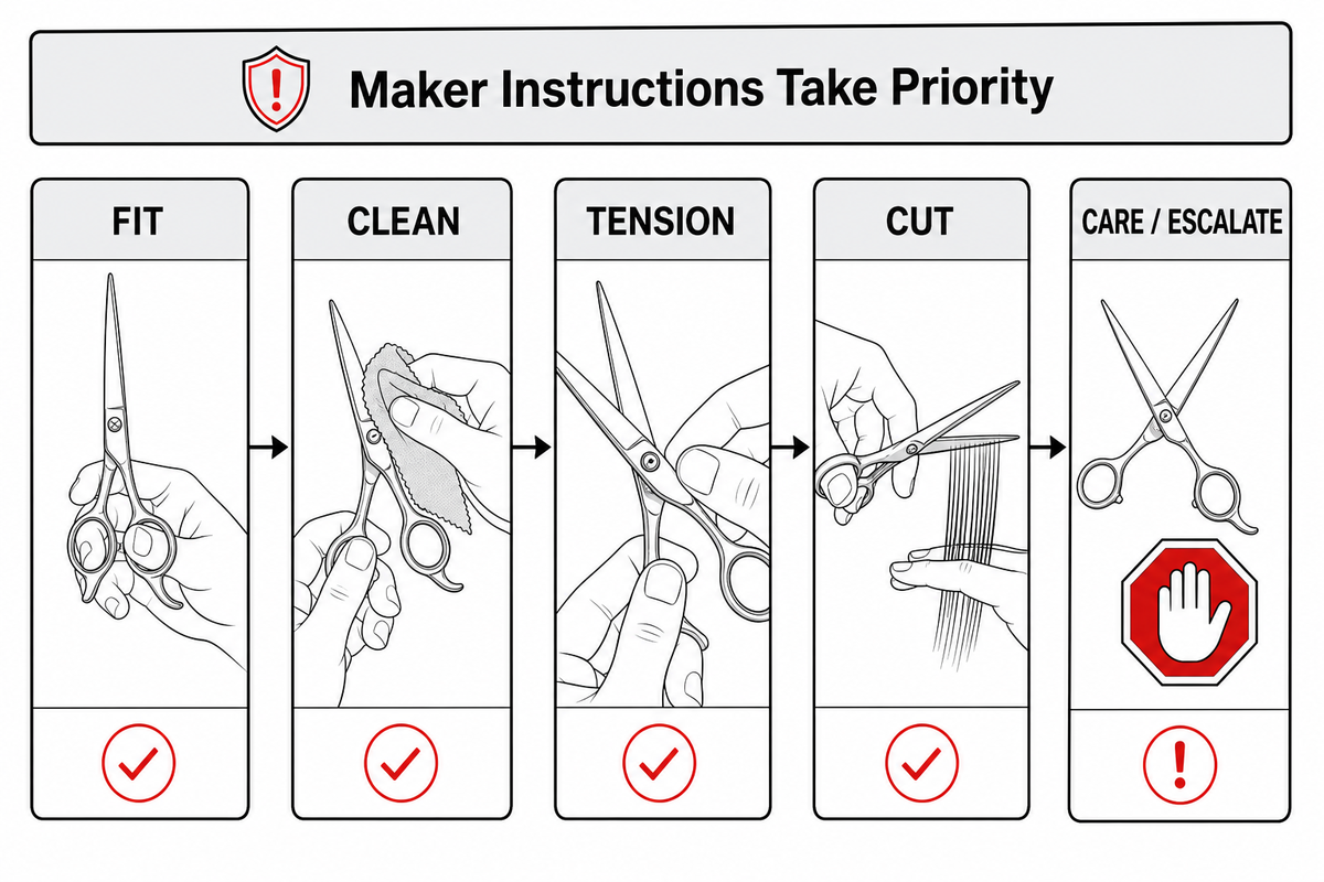 3. Use the FIT-CUT-CARE Chairside Protocol — Mackay