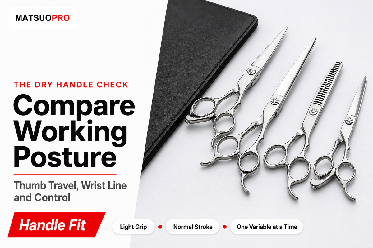 4. Match the Handle to Your Working Posture — MATSUOPRO