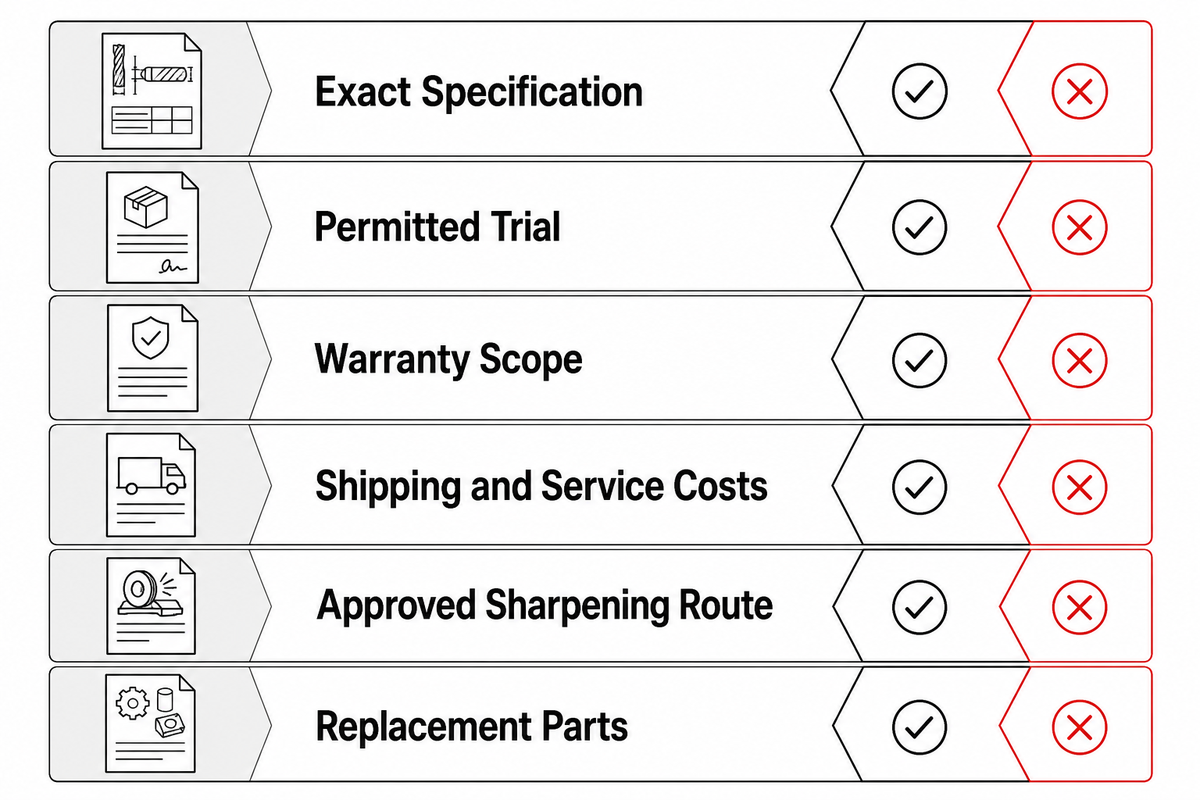 9. Audit the Seller, Warranty, and Service Path — MATSUOPRO