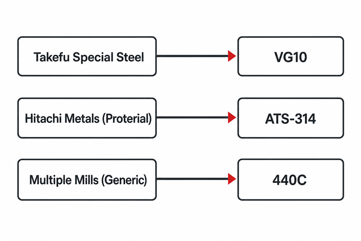 Meet the Steel Houses: Takefu Special Steel and Hitachi Metals (Proterial) — MATSUOPRO