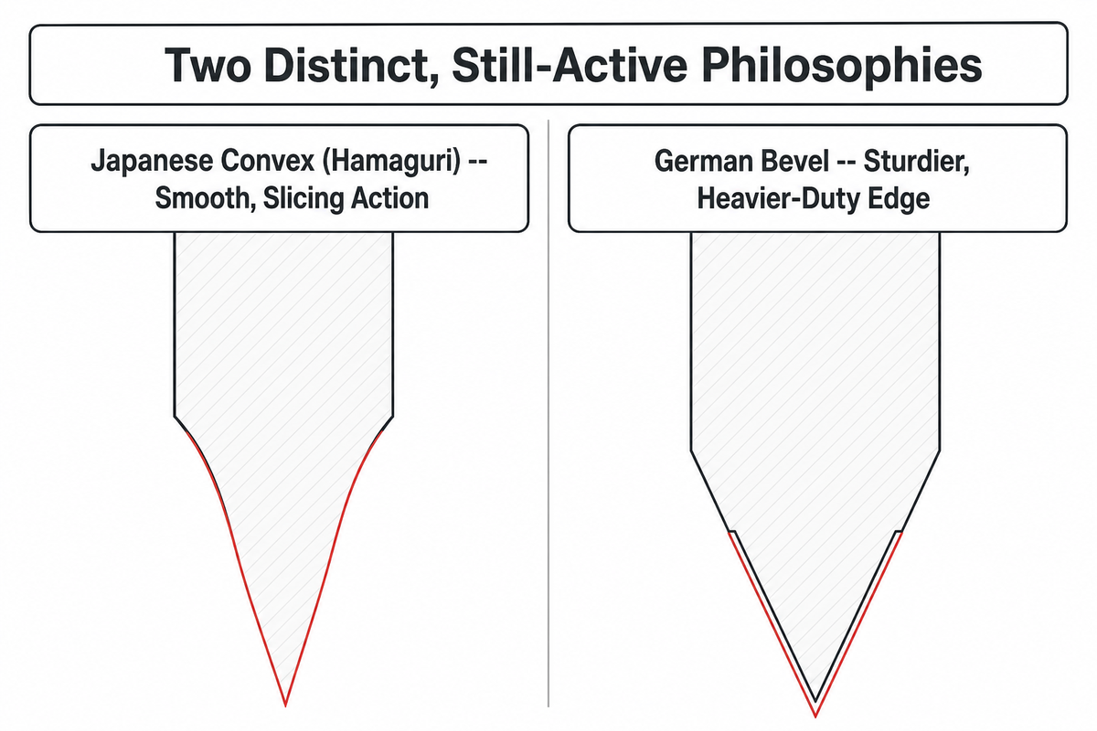 Japanese Steel vs German Steel: Two Blade Philosophies — MATSUOPRO