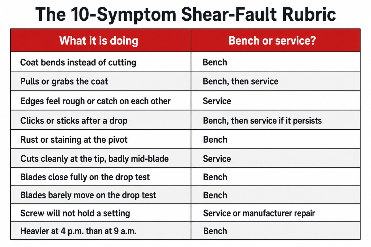 The 10-Symptom Shear-Fault Rubric: Reading the Fault Backwards — MATSUOPRO