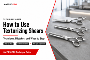 How to Use Texturizing Shears: A Step-by-Step Guide