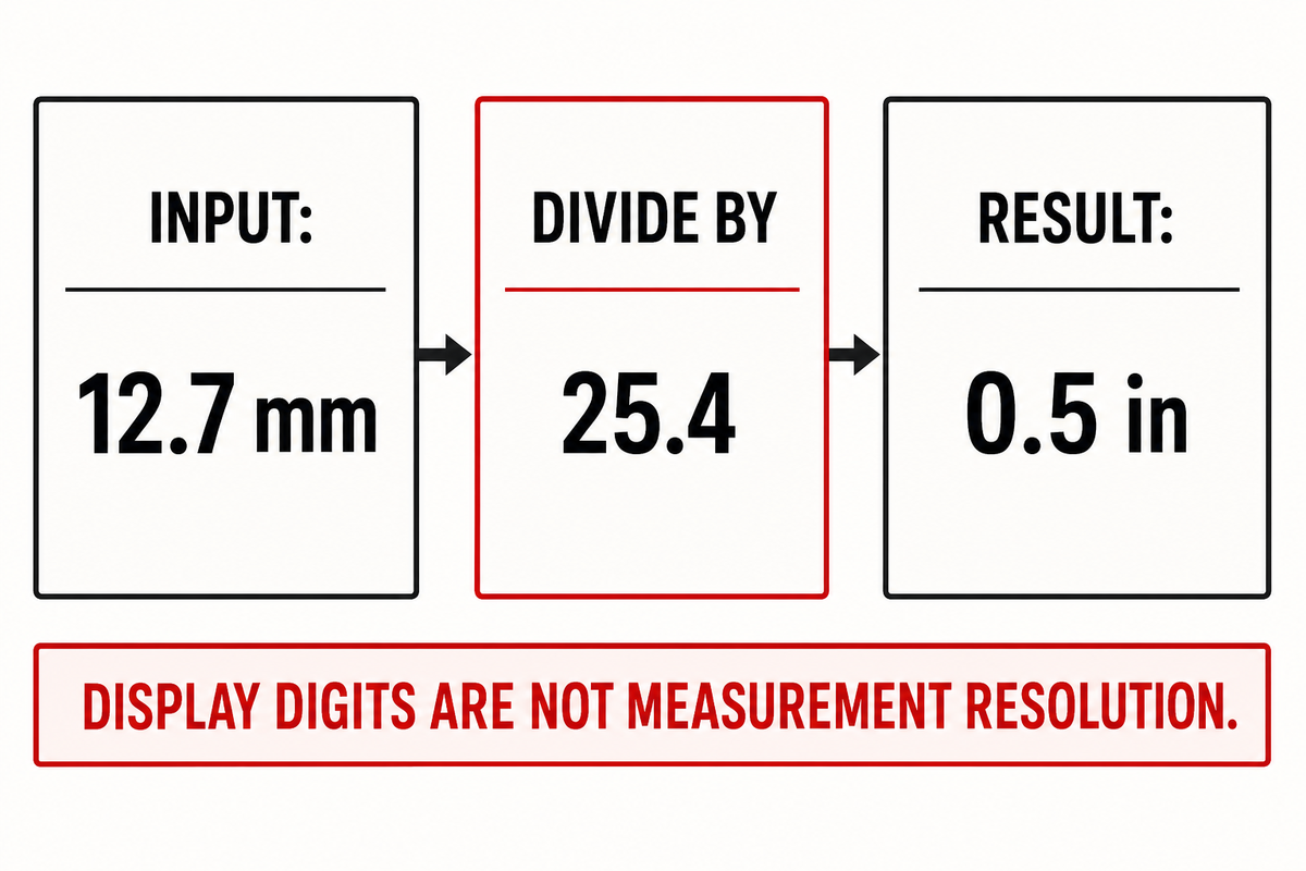 MM to Inches Calculator: Start with the Original Unit — MATSUOPRO