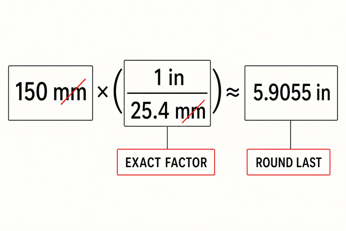 How to Convert Millimeters to Inches — MATSUOPRO