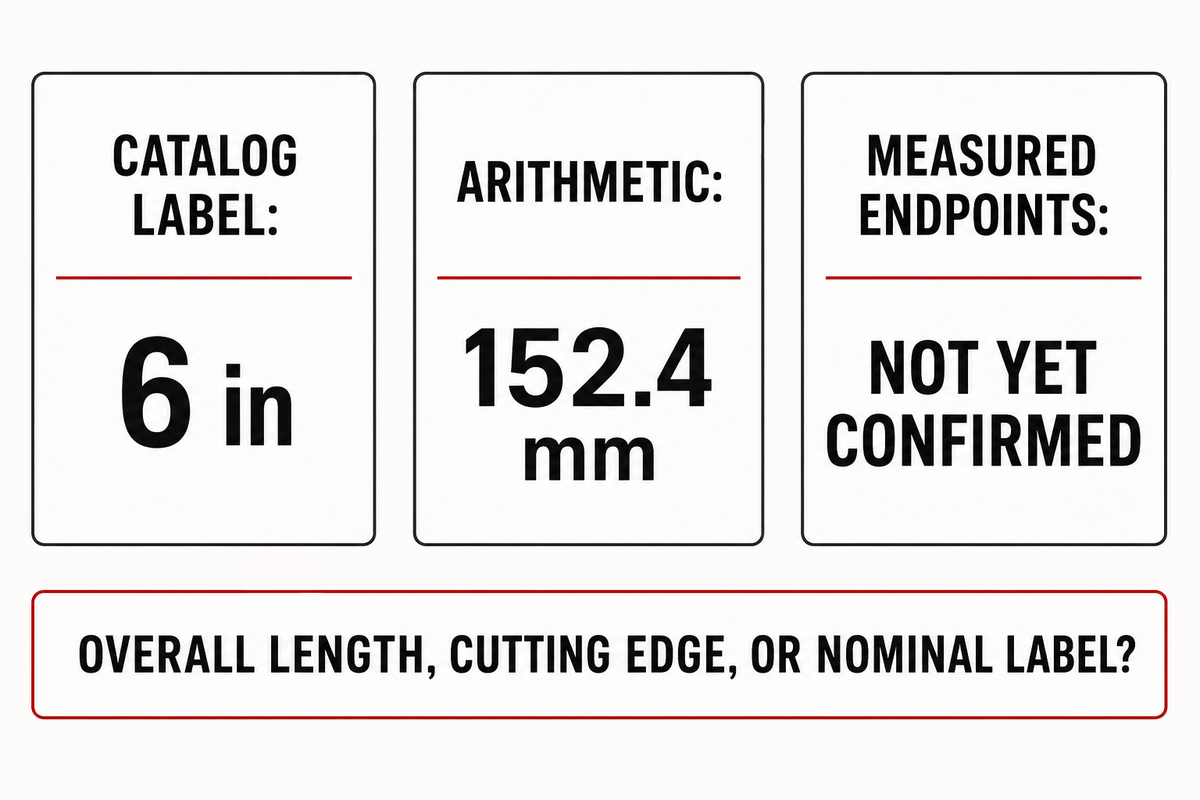 150 mm to Inches: Check a Nominal Shear Length — MATSUOPRO