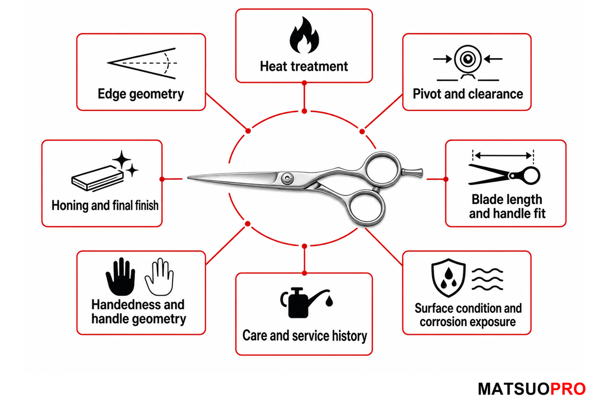 Eight finished-shear variables that change ATS-314 cutting results